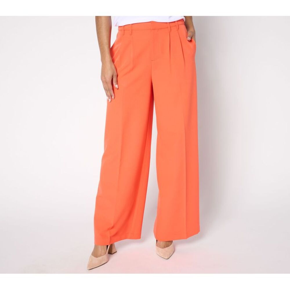 Joan Rivers Classics Collection Women's Petite Pants PM Multi-colored